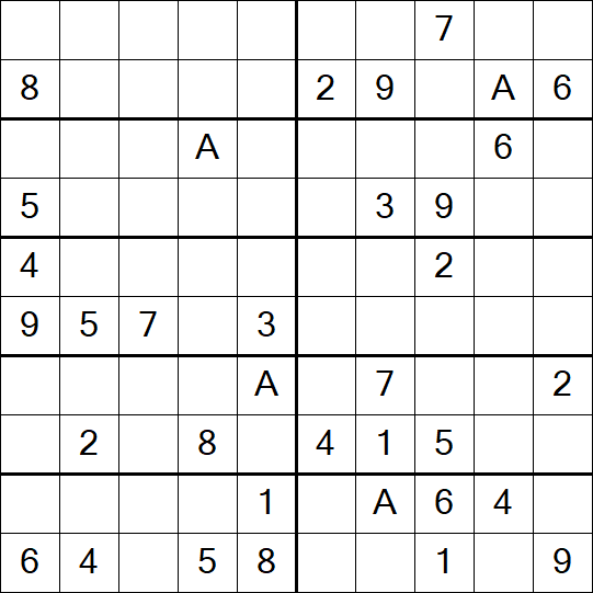 Sudoku 10x10 - Difficile