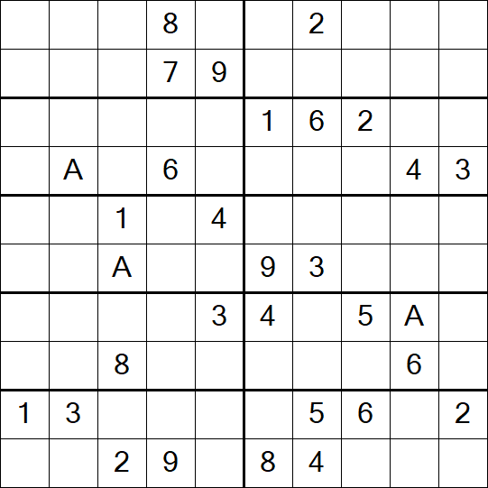 Sudoku 10x10 - Difficile