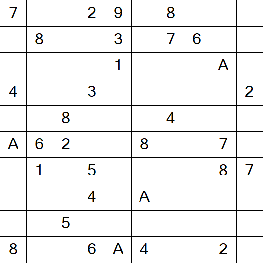 Sudoku 10x10 - Difficile