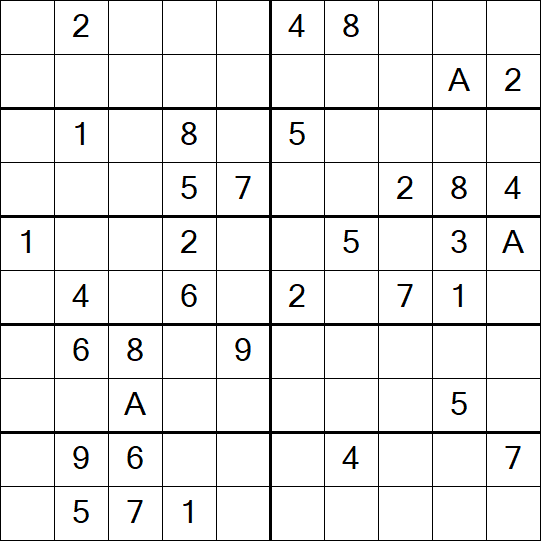 Sudoku 10x10 - Difficile