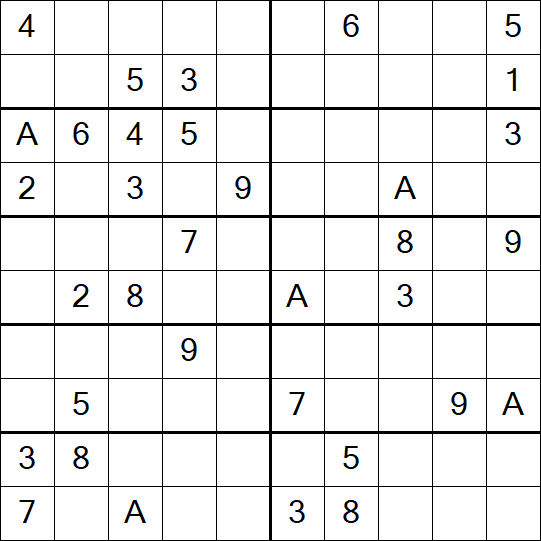 Sudoku 10x10 - Difícil