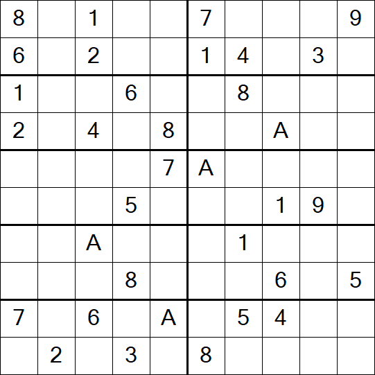 Sudoku 10x10 - Difficile