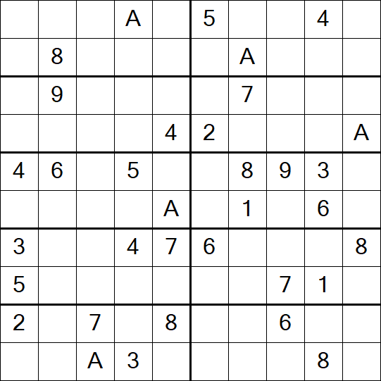 Sudoku 10x10 - Hard