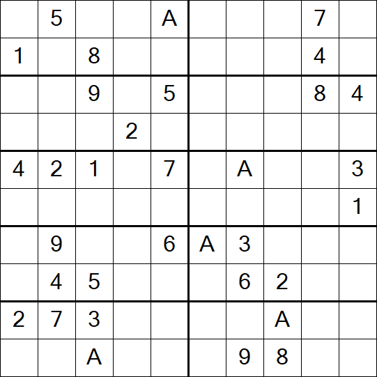 Sudoku 10x10 - Hard