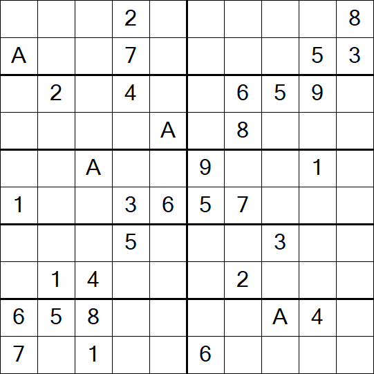 Sudoku 10x10 - Difficile