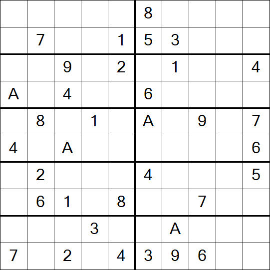 Sudoku 10x10 - Difficile