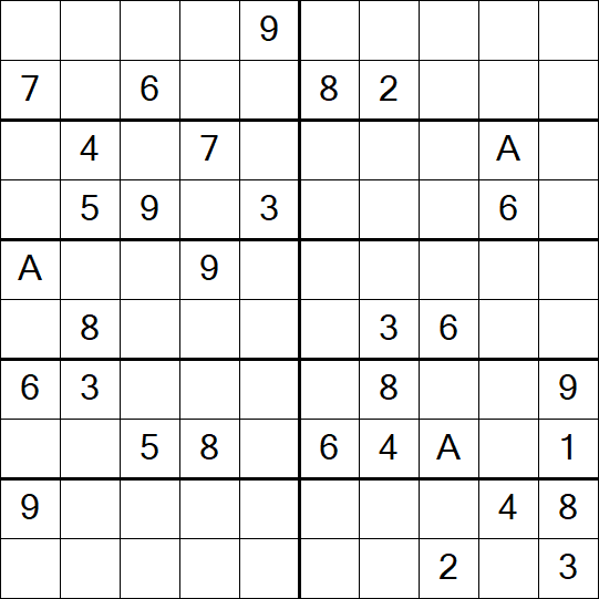 Sudoku 10x10 - Difficile