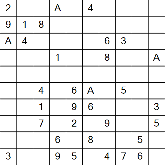 Sudoku 10x10 - Hard