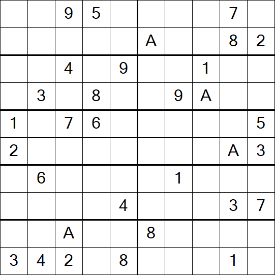 Sudoku 10x10 - Difícil