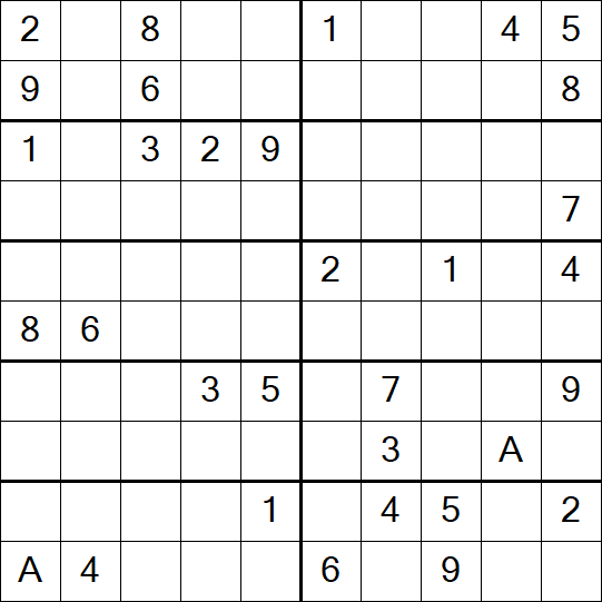 Sudoku 10x10 - Difícil
