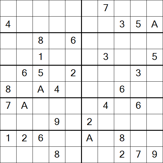 Sudoku 10x10 - Difícil