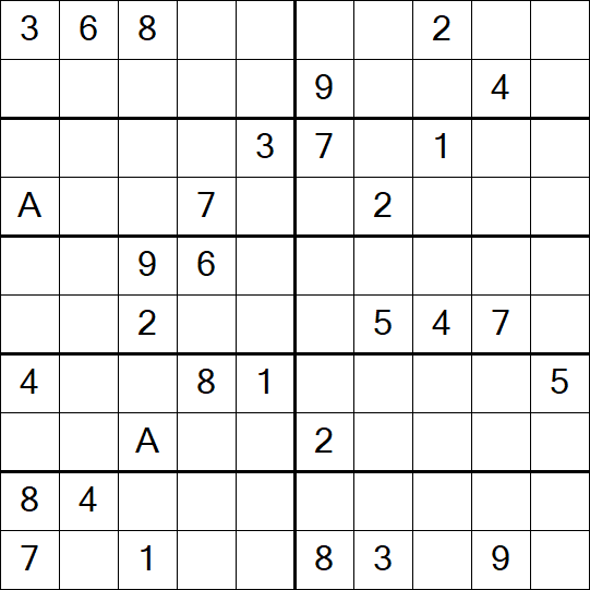 Sudoku 10x10 - Difficile