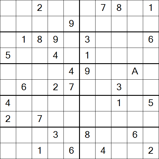 Sudoku 10x10 - Difficile