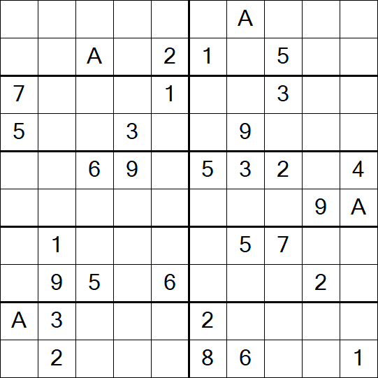 Sudoku 10x10 - Difficile