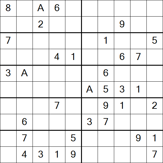 Sudoku 10x10 - Difficile