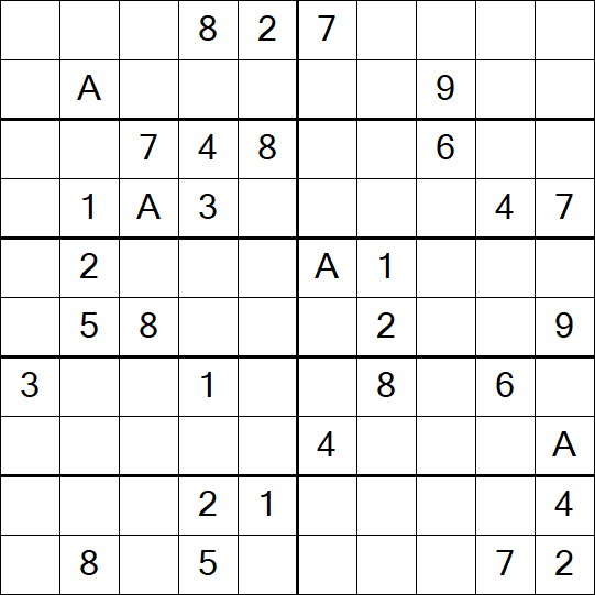 Sudoku 10x10 - Difficile