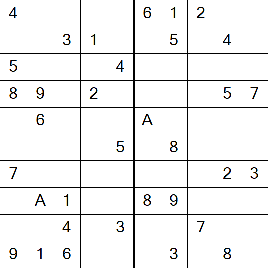 Sudoku 10x10 - Difficile