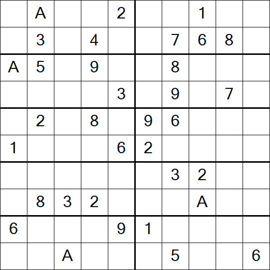 Sudoku 10x10 - Difficile