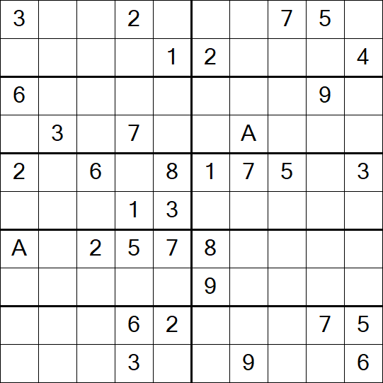 Sudoku 10x10 - Difficile