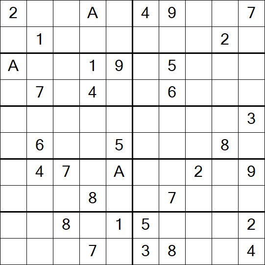Sudoku 10x10 - Difficile