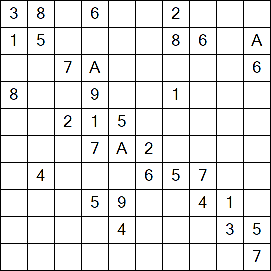 Sudoku 10x10 - Difícil