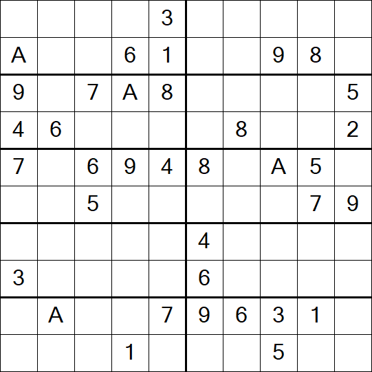 Sudoku 10x10 - Difficile