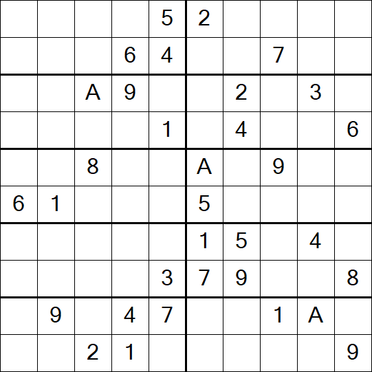Sudoku 10x10 - Difícil