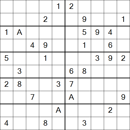 Sudoku 10x10 - Hard
