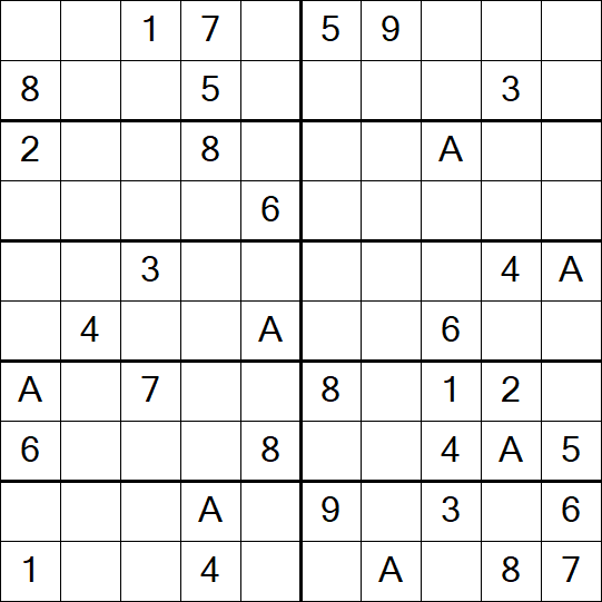 Sudoku 10x10 - Hard