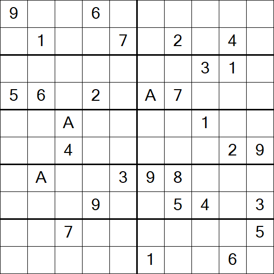 Sudoku 10x10 - Hard