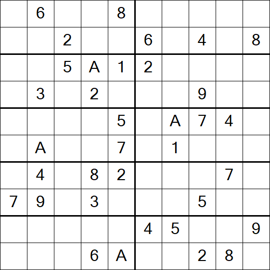 Sudoku 10x10 - Hard