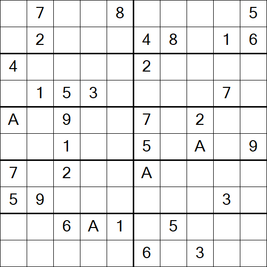 Sudoku 10x10 - Hard
