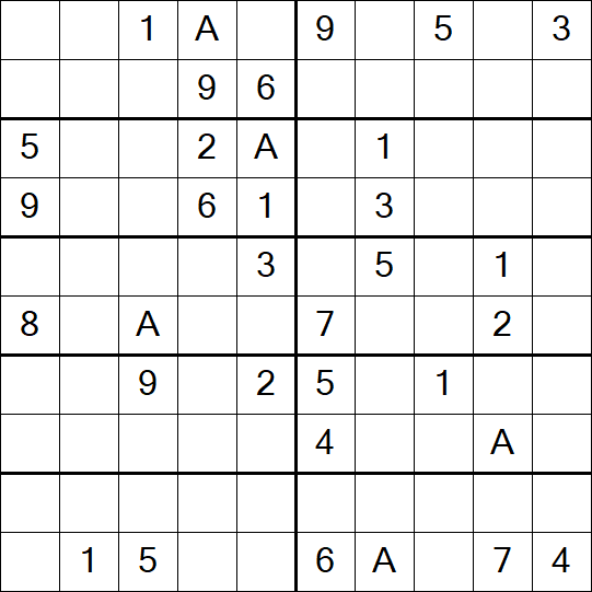 Sudoku 10x10 - Hard