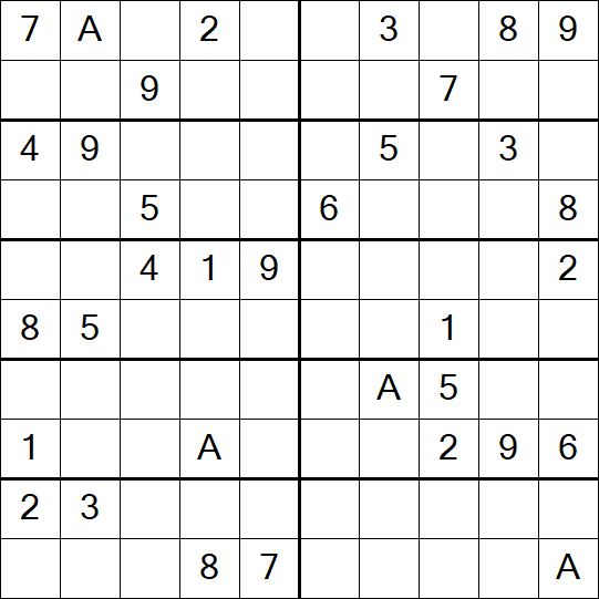 Sudoku 10x10 - Hard