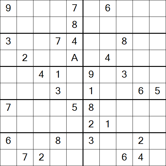 Sudoku 10x10 - Hard