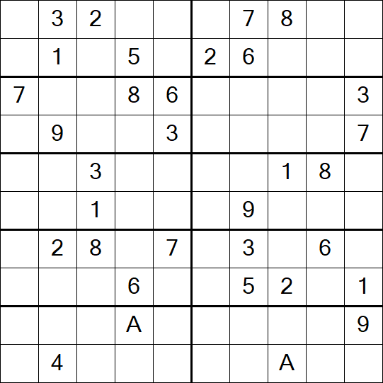 Sudoku 10x10 - Difícil
