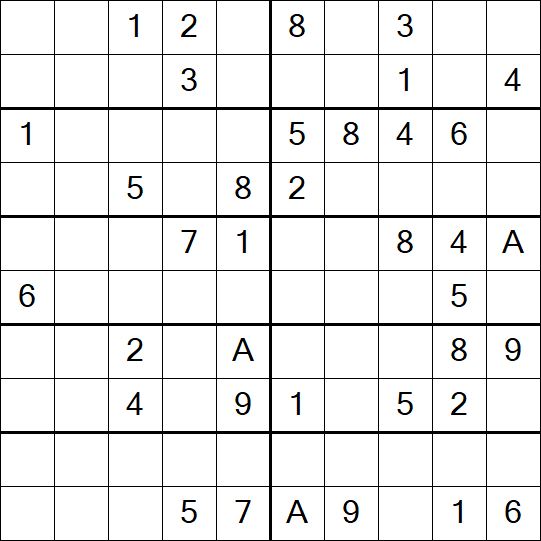 Sudoku 10x10 - Difícil