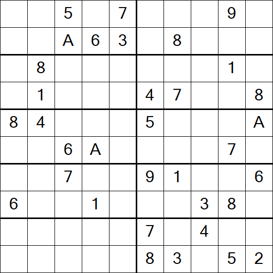 Sudoku 10x10 - Difícil