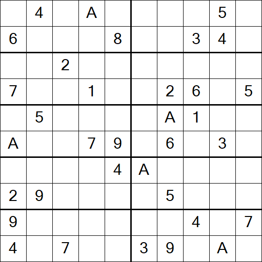 Sudoku 10x10 - Difícil