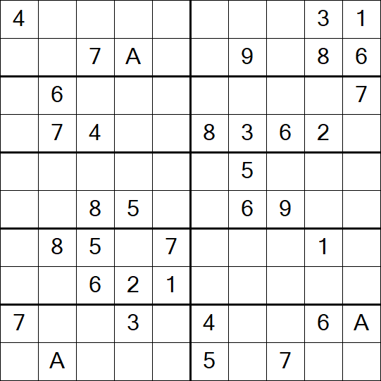 Sudoku 10x10 - Difícil