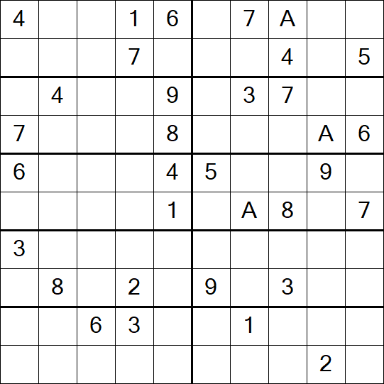 Sudoku 10x10 - Difícil