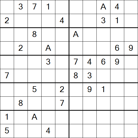 Sudoku 10x10 - Difícil