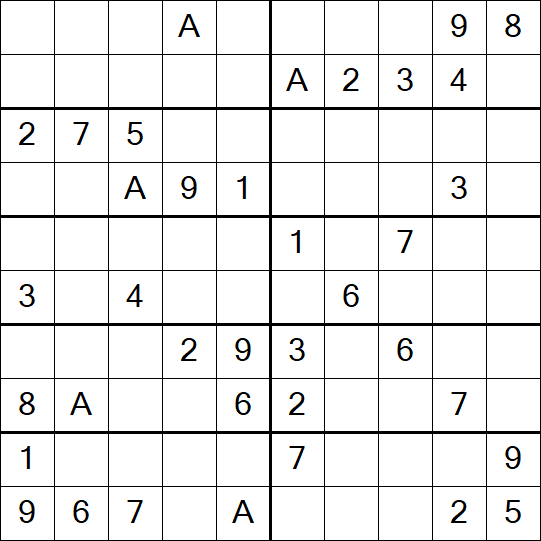 Sudoku 10x10 - Difícil