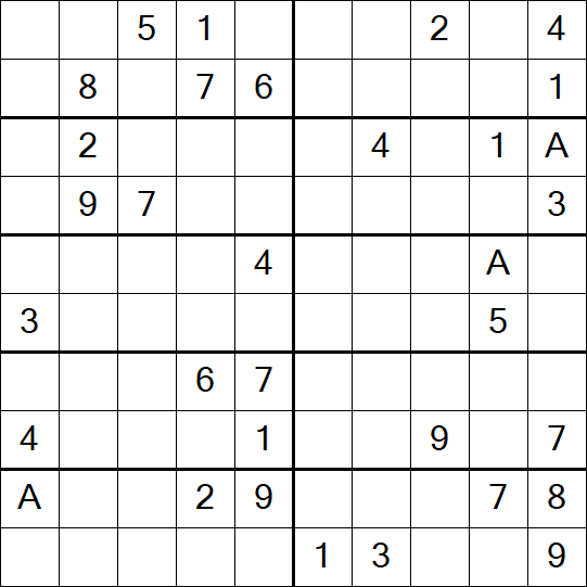 Sudoku 10x10 - Difícil