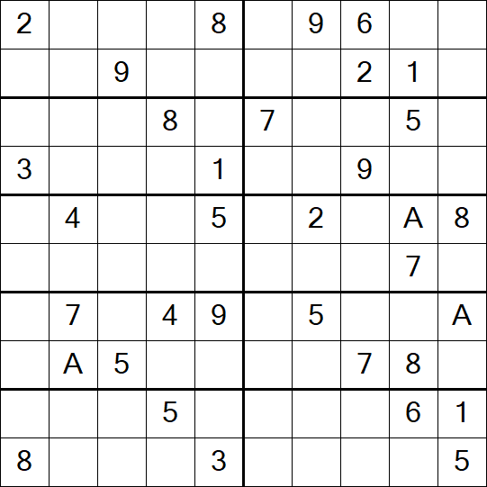 Sudoku 10x10 - Difícil