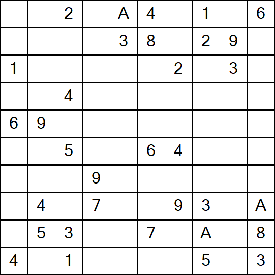 Sudoku 10x10 - Difícil