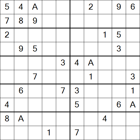 Sudoku 10x10 - Difícil