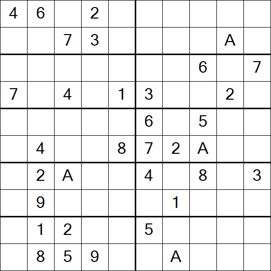 Sudoku 10x10 - Difícil
