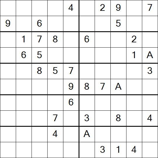 Sudoku 10x10 - Difícil