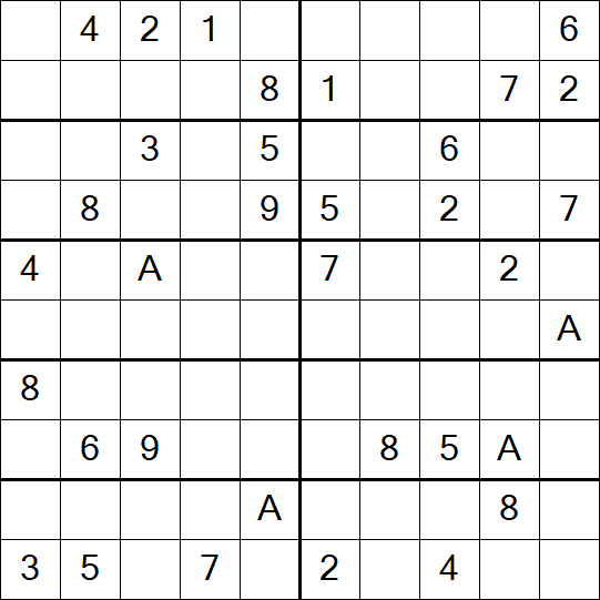 Sudoku 10x10 - Difícil